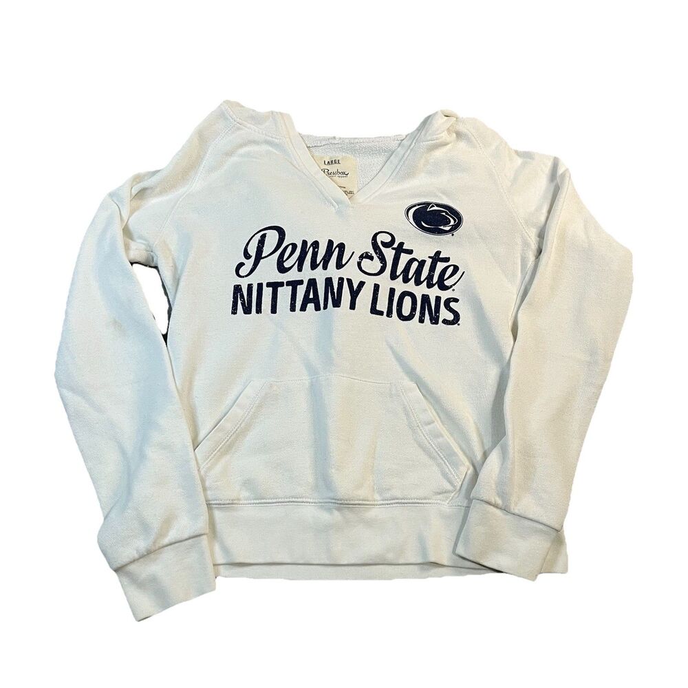 Pressbox Royce Apparel Penn State Nittany Lions Hooded Sweatshirt Womens Size L